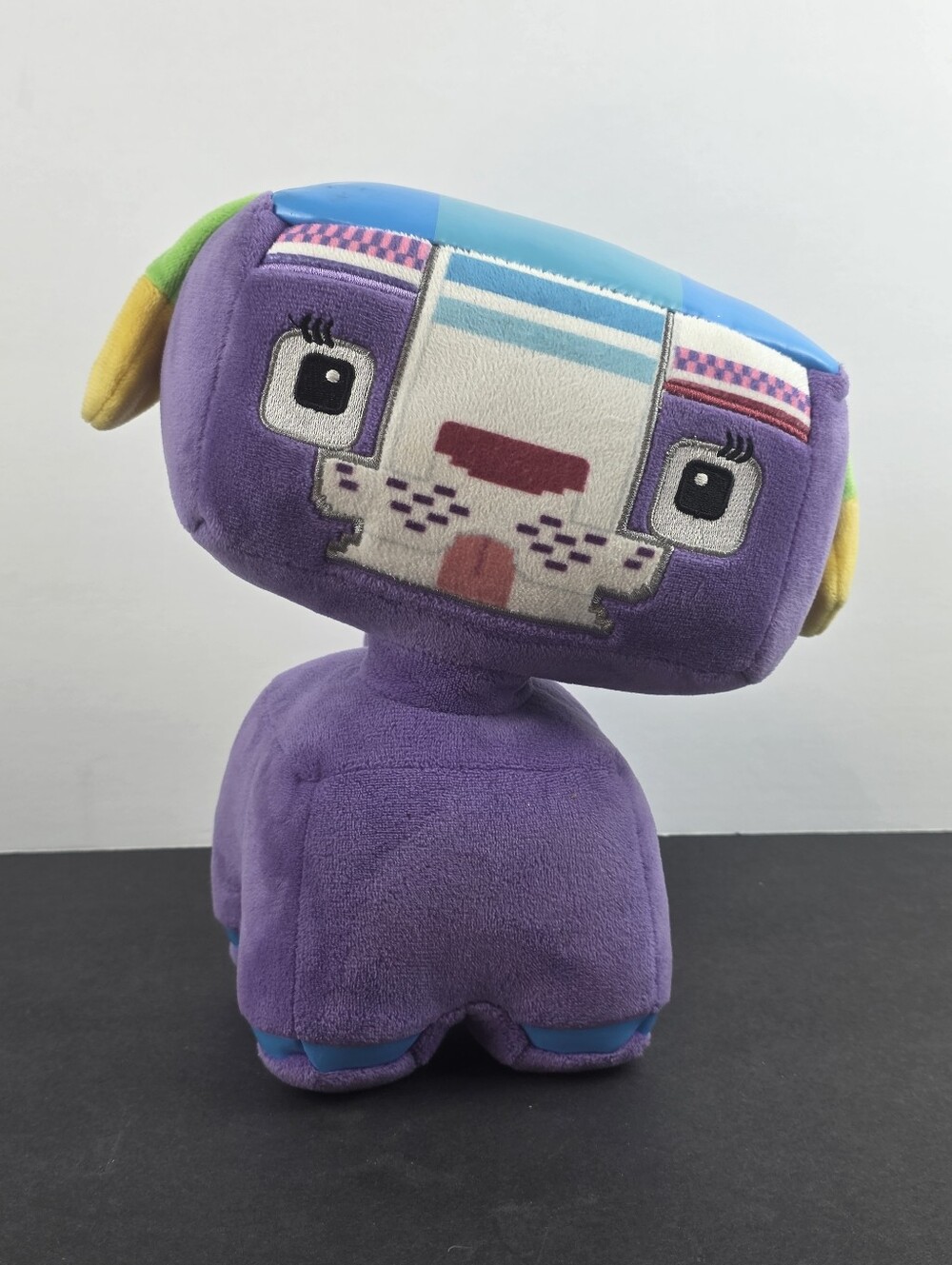 Ty Beanie Boos Widget the Lego Purple Dog Legoland Exclusive 2020 9" Tall